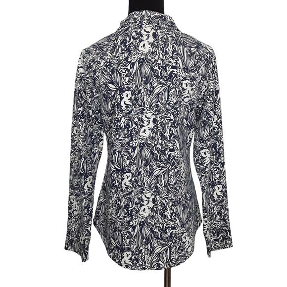 Lilly Pulitzer Skipper Popover UPF 50+ High Tide Navy Gday Mate Koala S NWT - Picture 2 of 12